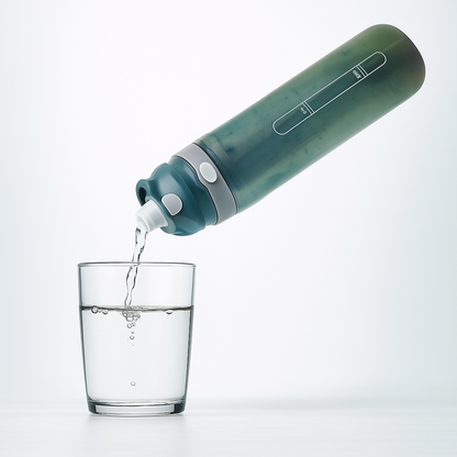 Gourde filtrante et purifiante d'eau BeWell™